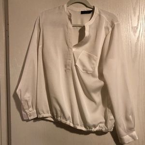 The Limited white blouse